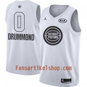 NBA Detroit Pistons Trikot Andre Drummond 0 2018 All-Star Jordan Brand Weiß Swingman - Herren